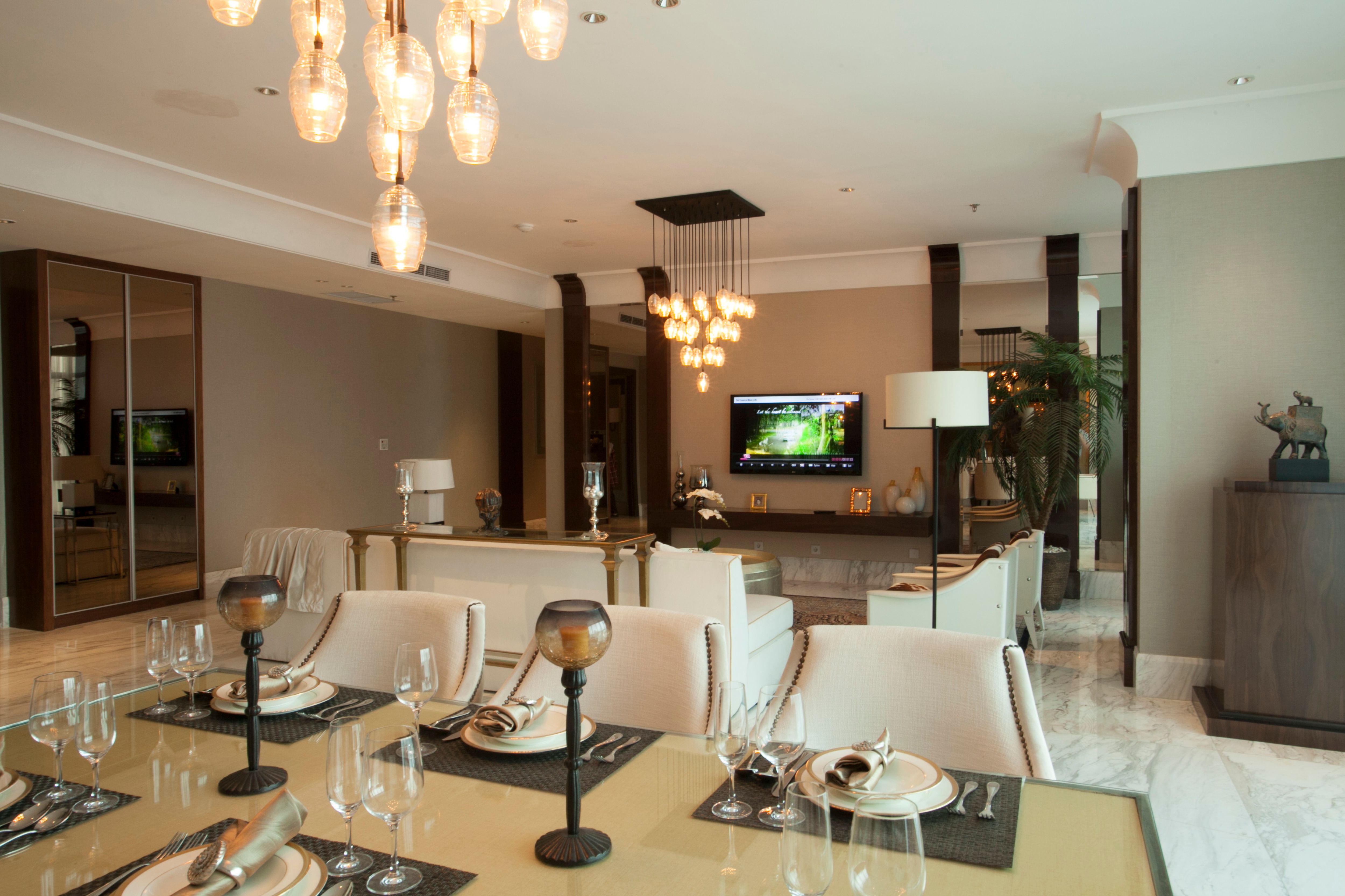 Elegant residential interior living room